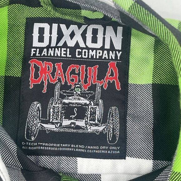 DIXXON DRAGULA FLANNEL Women’s Sz S NWOT - Picture 7 of 7